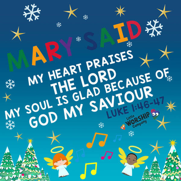 Christmas Little Worship Time Devotional - Mary's Story