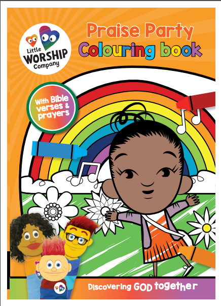 Praise Party Colouring Book